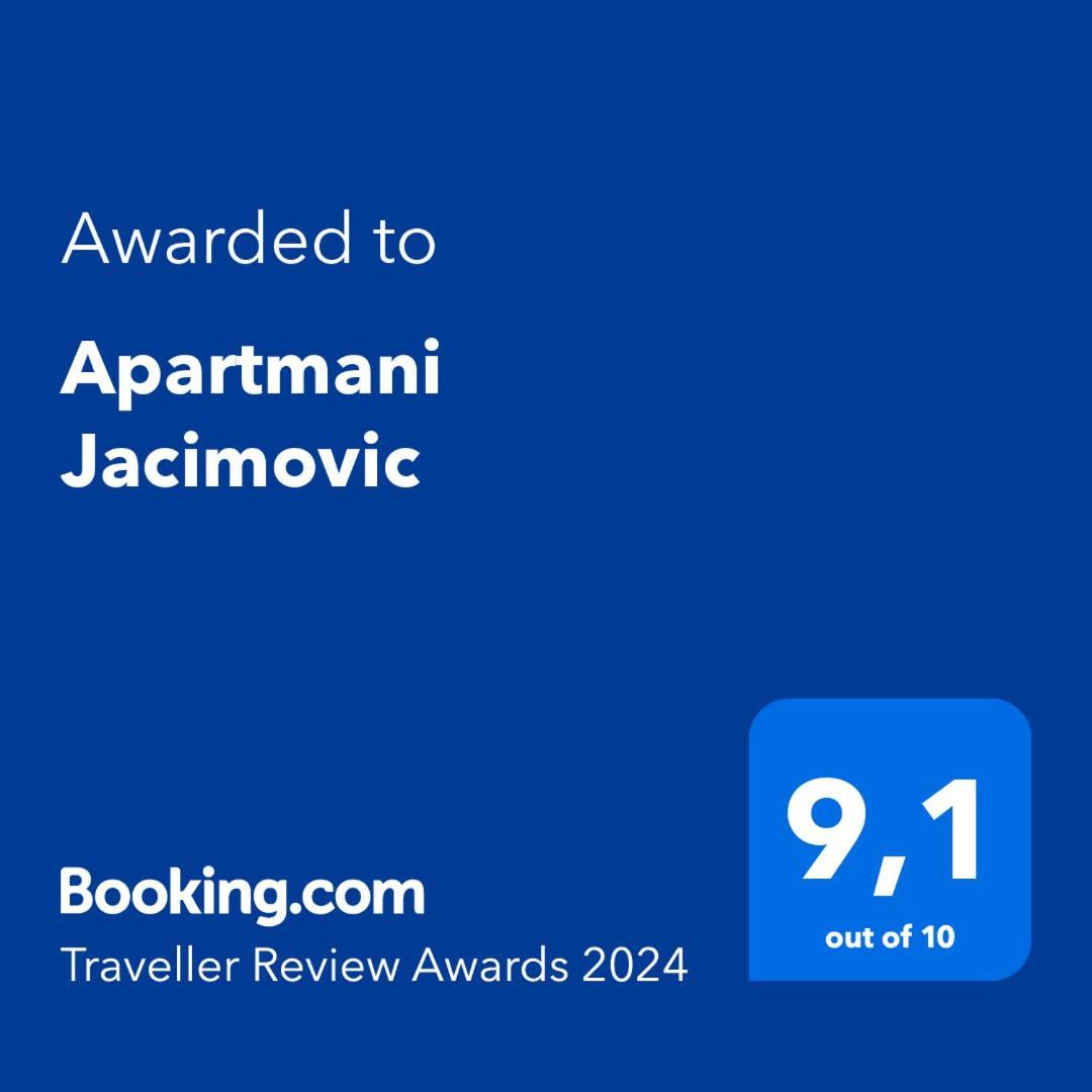Apartmani Jacimovic Canj Exterior photo